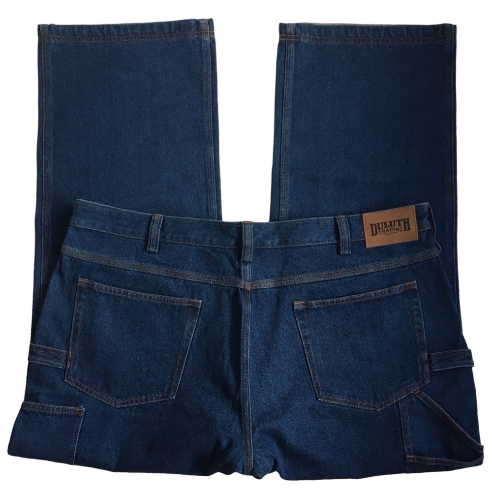 Duluth Trading Co Men’s Ballroom Carpenter 5 Pocket Jeans Denim 042 Size 42X30